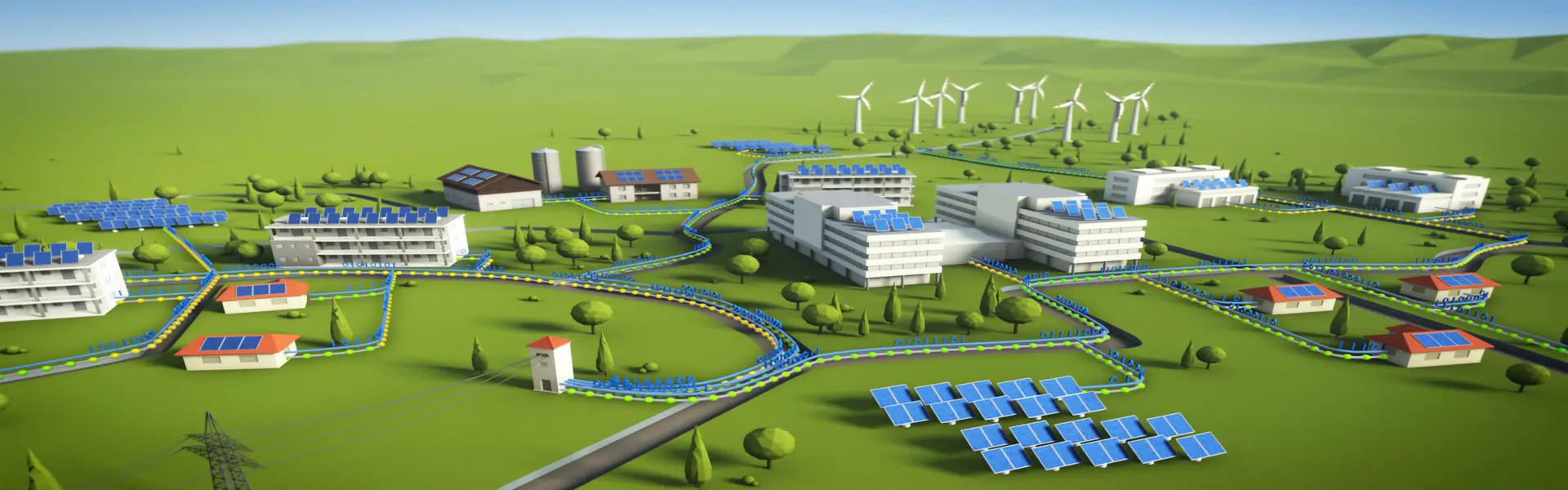 Μία πόλη του μέλλοντος με ανανεώσιμες πηγές ενέργειας και καθαρό περιβάλλον